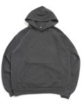 【送料無料】LOS ANGELES APPAREL 14oz HEAVY FLEECE HOODED PULLOVER-V.BLK