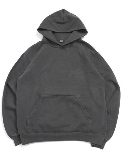 画像1: 【送料無料】LOS ANGELES APPAREL 14oz HEAVY FLEECE HOODED PULLOVER-V.BLK