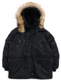 【SALE】【送料無料】MANASTASH EXTRA MILE N-3 FIELD COAT-BLACK