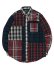 画像1: 【送料無料】POLO RALPH LAUREN CLASSIC FIT PLAID OXFORD FUN SHIRT (1)