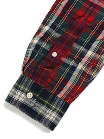 画像5: 【送料無料】POLO RALPH LAUREN CLASSIC FIT PLAID OXFORD FUN SHIRT