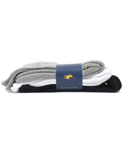 画像3: POLO RALPH LAUREN CLASSIC SPORT CREW 6PK SOCKS GH ASST