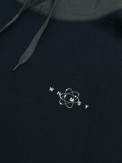 画像3: 【SALE】WHIMSY SOCKS PANELED HOODIE NAVY