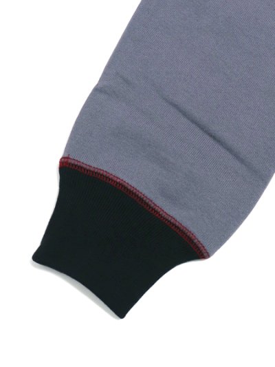 画像6: 【SALE】WHIMSY SOCKS PANELED HOODIE BURGUNDY
