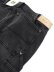 画像5: 【送料無料】mnml B118 FLARE WORK DENIM BLACK