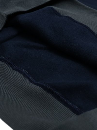 画像5: 【SALE】WHIMSY SOCKS PANELED HOODIE NAVY