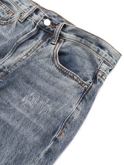 画像3: 【SALE】【送料無料】mnml B424 PATCH FLARE DENIM BLUE