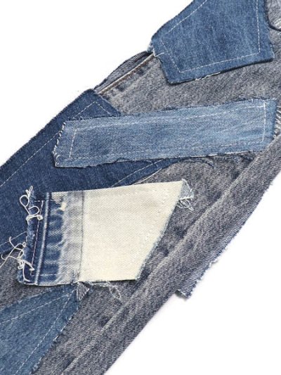 画像6: 【SALE】【送料無料】mnml B424 PATCH FLARE DENIM BLUE