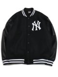 【送料無料】FANATICS NEW YORK YANKEES MELTON PU STADIUM JACKE