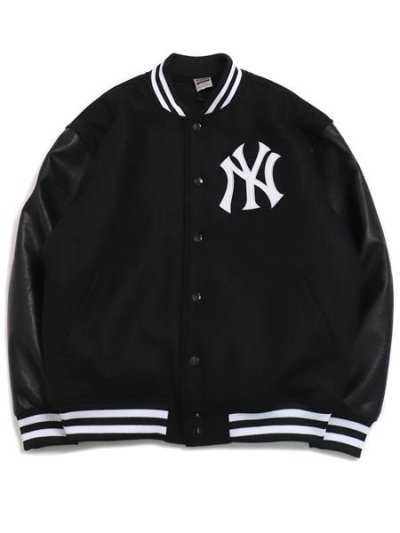 画像1: 【送料無料】FANATICS NEW YORK YANKEES MELTON PU STADIUM JACKE