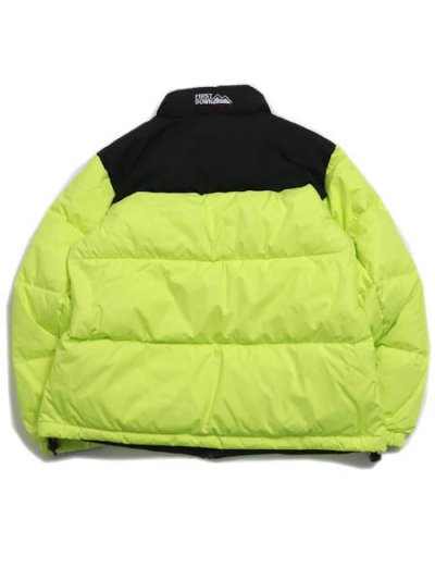 画像2: 【送料無料】FIRST DOWN BUBBLE DOWN JKT MICROFT YELLOW