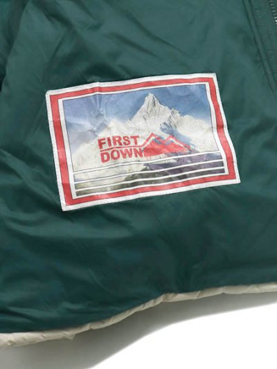 画像8: 【SALE】【送料無料】FIRST DOWN HOOD DETACHABLE DOWN JKT MICROFT GREEN