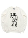 【SALE】BILLIONAIRE BOYS CLUB BB ASTRO SWEATSHIRT GARDENIA