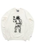 【送料無料】BILLIONAIRE BOYS CLUB BB ASTRO SWEATSHIRT GARDENIA