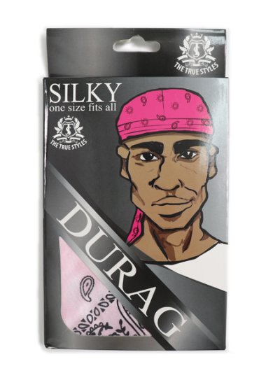 画像1: THE TRUE STYLES SILKY BANDANA DURAG