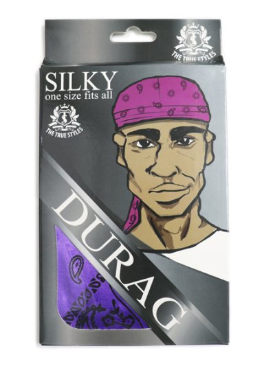 画像1: THE TRUE STYLES SILKY BANDANA DURAG