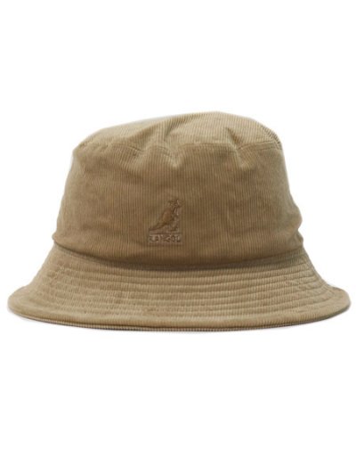 画像2: 【SALE】KANGOL CORD BUCKET BEIGE