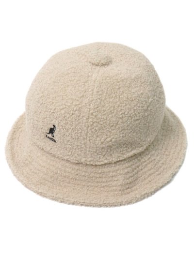 画像1: 【SALE】KANGOL SMU SHEEP FUR CASUAL IVORY