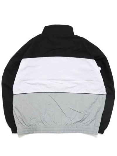 画像2: 【送料無料】PRO CLUB HEAVYWEIGHT TRACK JACKET BLK/WHT/GREY/GY