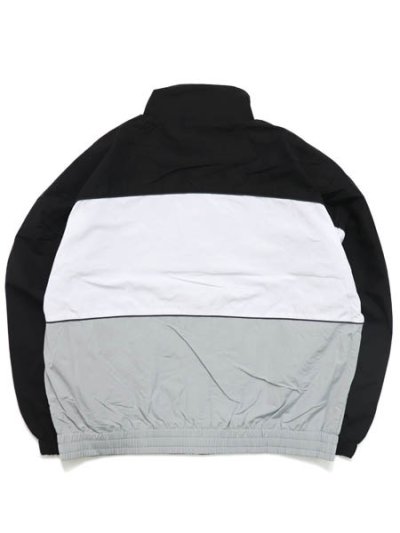 画像2: 【送料無料】PRO CLUB HEAVYWEIGHT TRACK JACKET BLK/WHT/GREY