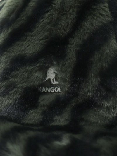 画像5: 【SALE】KANGOL FAUX FUR CASUAL-OLIVE ZEBRA