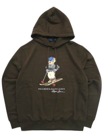 画像1: 【送料無料】POLO RALPH LAUREN SKI BEAR FLEECE HOODIE