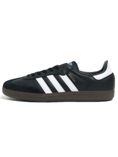 画像1: 【送料無料】ADIDAS SAMBA OG CORE BLACK/FOOTWEAR WHITE/GUM