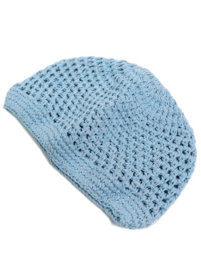 画像2: NEW HATTAN COTTON CROCHET KUFIS-SKY BLUE