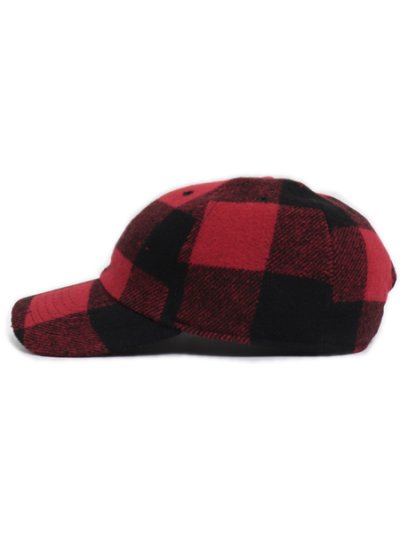 画像3: 【SALE】NEW HATTAN WOOL POLYESTER BLEND CAP PLAID
