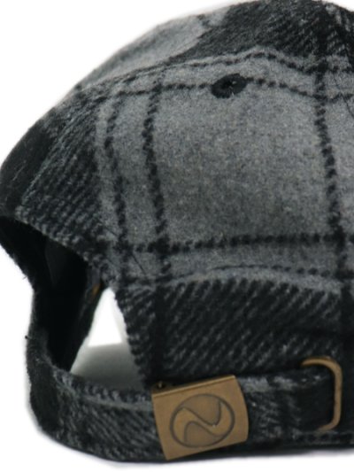 画像6: 【SALE】NEW HATTAN WOOL POLYESTER BLEND CAP PLAID