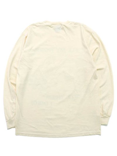 画像2: 【SALE】COLD WORLD FROZEN GOODS STUGAZI RETIRED LONG SLEEVE IVORY