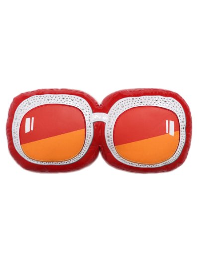 画像1: Kidrobot ELTON JOHN GLITTER SUNGLASS PLUSH PILLOW