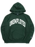【SALE】【送料無料】COLD WORLD FROZEN GOODS UNEMPLOYED HOODIE 12oz DARK GREEN