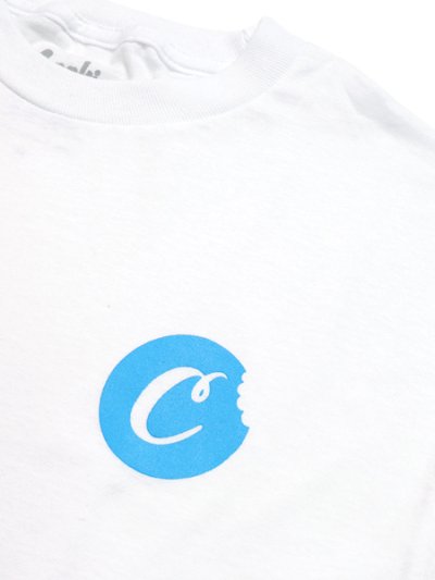 画像3: COOKIES CLOTHING C BITE LOGO L/S TEE WHITE/COOKIES BLUE