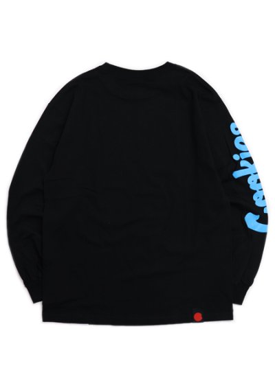 画像2: COOKIES CLOTHING C BITE LOGO L/S TEE BLACK/COOKIES BLUE