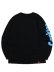 画像2: COOKIES CLOTHING C BITE LOGO L/S TEE BLACK/COOKIES BLUE (2)