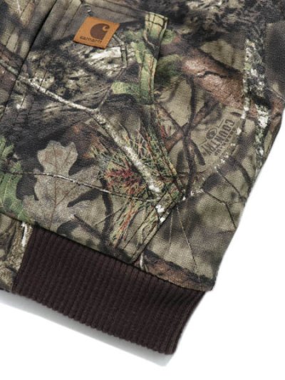 画像4: 【送料無料】【KIDS】CARHARTT KIDS CAMO ACTIVE JAC FLANNEL QUILT LINED