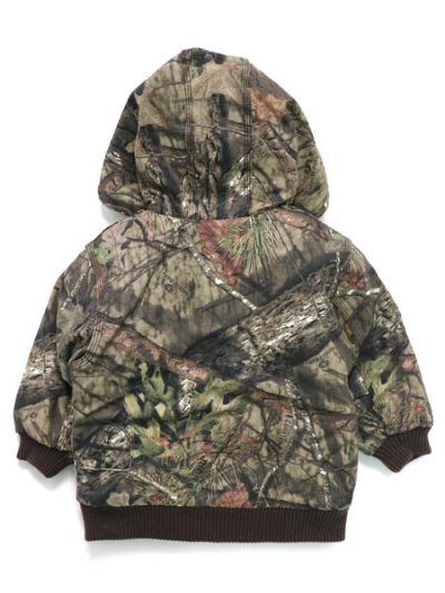 画像2: 【送料無料】【KIDS】CARHARTT KIDS CAMO ACTIVE JAC FLANNEL QUILT LINED