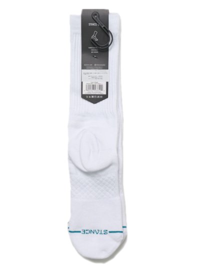 画像2: STANCE ICON 3 PACK SOCKS WHITE