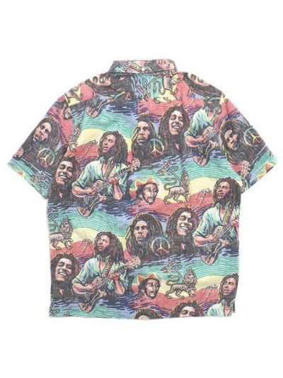 画像2: 【送料無料】REYN SPOONER EDDY Y BOB MARLEY TUFF GONG SHIRT