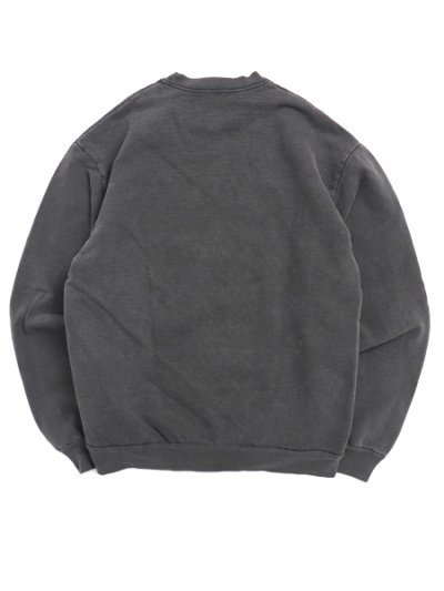 画像2: 【送料無料】LOS ANGELES APPAREL 14oz HEAVY FLEECE PULLOVER CREW-V.BLK