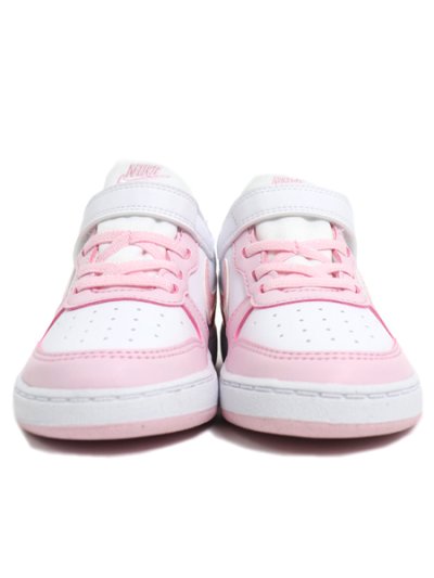 画像3: 【KIDS】NIKE COURT BOROUGH LOW RECRAFT TD WH/PNK FOAM