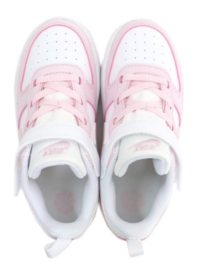 画像6: 【KIDS】NIKE COURT BOROUGH LOW RECRAFT TD WH/PNK FOAM