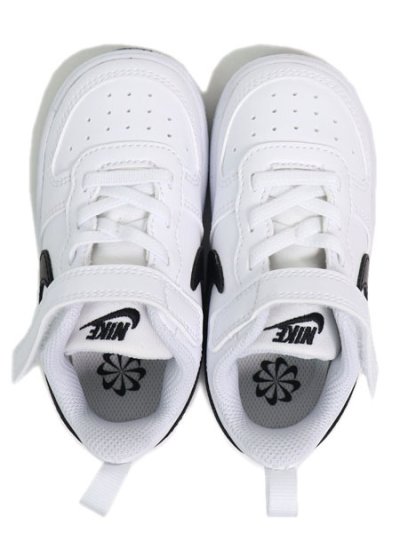 画像6: 【KIDS】NIKE COURT BOROUGH LOW RECRAFT TD WHITE/BLACK