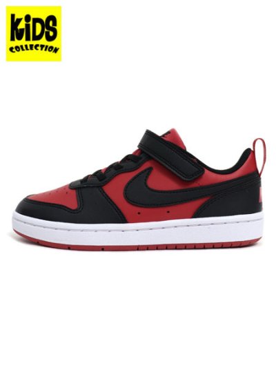 画像1: 【KIDS】NIKE COURT BOROUGH LOW RECRAFT PS U.RED/WH/BK