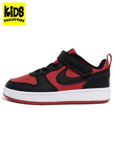 画像1: 【KIDS】NIKE COURT BOROUGH LOW RECRAFT TD U.RED/WH/BK