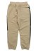 画像2: 【送料無料】PRO CLUB FULL COURT WINDBREAKER PANTS KHAKI (2)