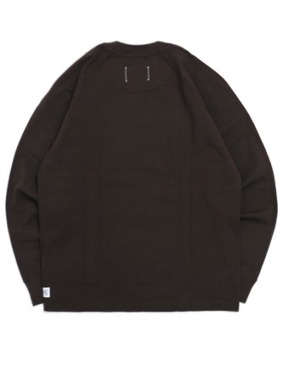 画像2: 【送料無料】REIGNING CHAMP MIDWEIGHT JERSEY LONG SLEEVE-SABLE