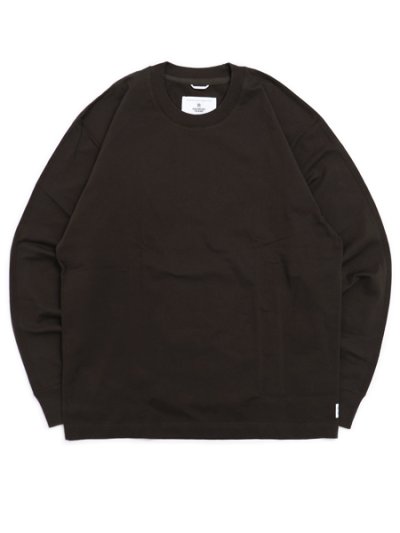 画像1: 【送料無料】REIGNING CHAMP MIDWEIGHT JERSEY LONG SLEEVE-SABLE