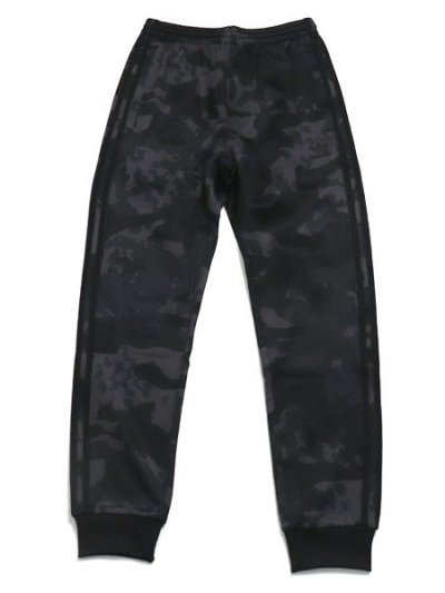 画像1: 【送料無料】ADIDAS CAMO SSTR TRACK PANTS-BLACK